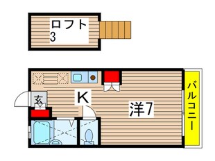 ウインドヒルＢの物件間取画像